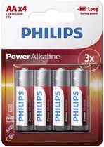 Pilha Alkalina AA Philips LR6P4B/97 (4 Unidades)