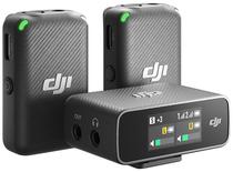 Microfone Digital Wireless Dji Mic para Cameras e Smartphones (2,4 GHZ) (Caixa Feia)