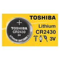 Pilha CR2430 Toshiba Lithium 3V - Unidade
