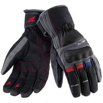 Luva para Motociclista Seventy Degrees SD-T5 Touring - Tamanho XXXL - Preto/Cinza/Vermelho/Azul