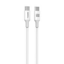 Cabo USB-C / USB-C Yookie CB33 com 2 Metro - Branco