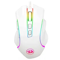 Mouse Gamer Redragon Griffin M607W USB / RGB - Branco