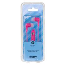 Fones de Ouvido Coby CE-101 - 3.5MM - com Microfone - Rosa