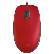 Mouse Logitech M110 Silent USB - Vermelho (910-006755)