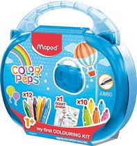 Maped Crayola de Color Peps 12 Colores+ 10 Marcadores Jumbo