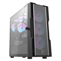 Gabinete Gamer Aigo Darkflash DK431 Mesh 4 Fan Argb - Preto