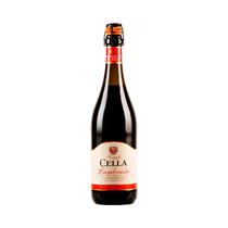 Cella Vino Espumante Lambrusco Tinto Con Corcho 750ML Con 8% Alc