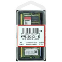 Memoria p/ Notebook DDR5 32GB 5200 Kingston KVR52S42BD8-32