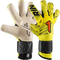 Luva para Goleiro Rinat Xtreme Guard Dominius Alpha Premium Ad - Amarelo/Branco