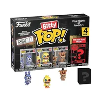 Muñeco Funko Bitty Pop Five Nights At Freddy's Bonnie Chica Freddy 4 Piezas