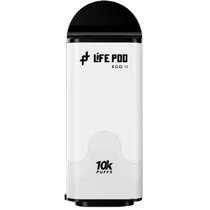 Vaper Desechable Life Pod Eco 2 Cartridge 10000 Puffs 2% Nicotina - Clear (Cartucho)