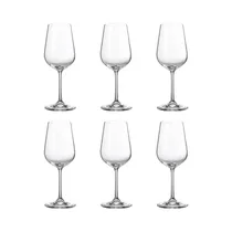 Set de Copas para Vino Bohemia Tori Titanium 390ML 6 Piezas