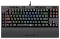 Teclado Gaming Redragon K588RGB Broadsword USB Preto (Inglês - com Fio)