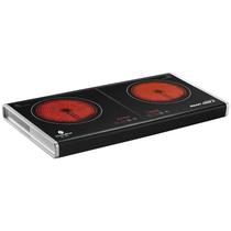 Fogareiro Infravermelho Electrobras Smart Cook II EBVC-12D 1.800 Watts 127V ~ 60HZ - Preto/Prata