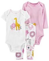 Conjunto Pijama Carter's 1N715810 - Feminino (3 Unidades)