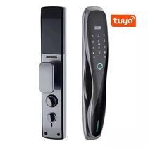 Fechadura Digital S928 Wifi Tuya/Cartao/Chave Cinza