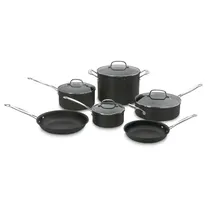 Jogo de Panelas Cuisinart 66-10 Preto - 10 Peças