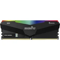 Memória Ram DDR4 Keepdata 3600 MHZ 16 GB Dragonfly RGB - Preto (KDHRGB36C18B/16G)