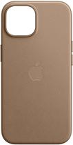 Apple Capa iPhone 15 Finewoven MT3C3ZM/A With Magsafe - Taupe