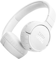 Fone de Ouvido JBL Tune 670NC Bluetooth - Branco (com Cancelamento de Ruido)