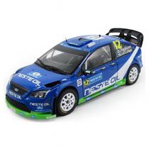 Carro Sun Star Ford Focus RS WRC08 12 J.Kank 2010 Escala 1/18 - Azul