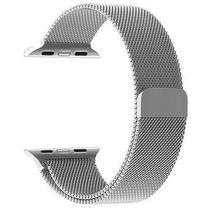 Pulseira Milanese Loop 4LIFE para Apple Watch Caixa de 38/40 MM - Prata