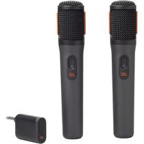 JBL Microfonos Partybox Wirelees Mic 2UN Plastico Microfono 600 Mah - Dongle 700 Mah Negro