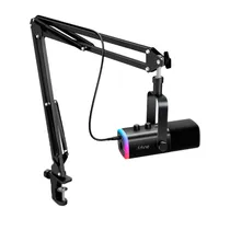 Microfone Fifine TAM8 - Kit/RGB - USB-C/XRL - Condensador Cardioide - Preto