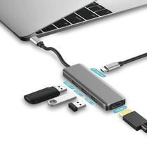 Satellite Hub A-HUBC52 USB-C/HDMI/4 Puertos Grafito