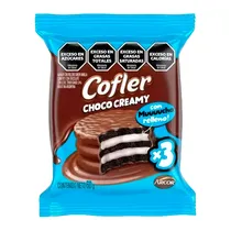 Alfajor Arcor Cofler Choco-Creamy Recheio de Baunilha 60G