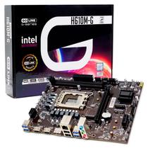 Placa Mãe Goline H610M-G Socket LGA 1700 Chipset Intel DDR4 Micro ATX - (1 Ano Garantia)