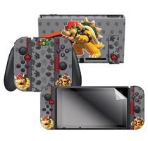 Adesivo para Nintendo Switch Super Mario Bowser Skin 023498 com 2 Adesivos