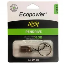 Ecopower Pendrive Iron 32GB Gris