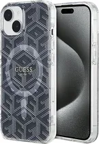 Capa Guess para iPhone 15 GUHMP15SHGCUSTGK - Grey