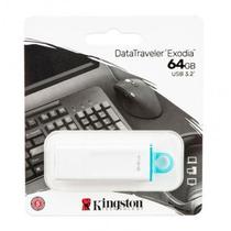 Pen Drive 64GB Kingston KC-U2G64-5R Exodia White