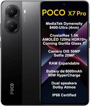 Smartphone Xiaomi Poco X7 Pro 5G Dual Sim 6.67" 12GB/256GB Black (Global)