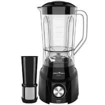 Liquidificador Britânia BLQ970P Turbo 900 Watts 4 Velocidades + Pulsar 127V ~ 60HZ - Preto