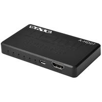 Splitter HDMI Satellite A-HD07 4K Ultra HD com 4 HDMI - Preto