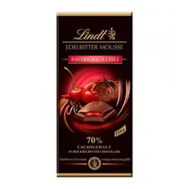 Barra Chocolate Lindt Amargo 70% Mousse de Cereja com Chili 150G
