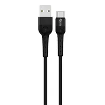 4LIFE Cable FLT2AC1B USB A USB-C 1M Black
