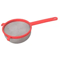 Peneira de Cozinha com Cabo e Malha Metálica Tamanho P