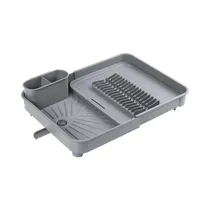 Escurridor de Platos Rayen 2069.01 Extensible Gris