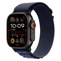 Apple Watch Ultra 2 MYTF3LW/A Celular + GPS Caixa Titanio 49MM Preto - Loop Alpina Azul