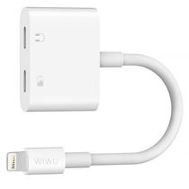 Adaptador Lightning para Lightning Wiwu LT01 Plus - Branco