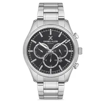 Relogio Analógico Masculino Daniel Klein DK.1.12673-2 Exclusive Gents / Pulseira de Aço Inoxidável - Prata