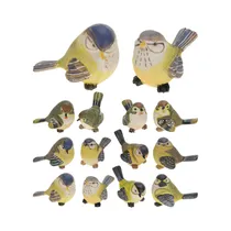 Figura Decorativa de Pájaro KPM 036840 12 CM Surtido