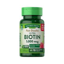 Vitaminas Nature's Truth Ultra Biotin 78 Capsulas