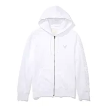 Moletom American Eagle Masculino / Capuz com Cordão / Medio (M) - Branco