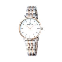 Relogio Analogico Feminino Daniel Klein Fiord DK11991-6 - Prata/Rosa Ouro