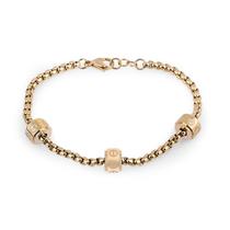 Pulseira Feminina Freelook FRJ.3.3009-3 de Aco Inoxidavel - Dourado